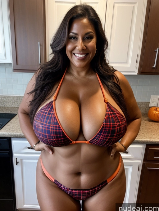 related ai porn images free for One Busty Huge Boobs Thick Tanned Skin Laughing Front View Microkini Thong 60s Polynesian Lumberjack Lab Coat Halloween