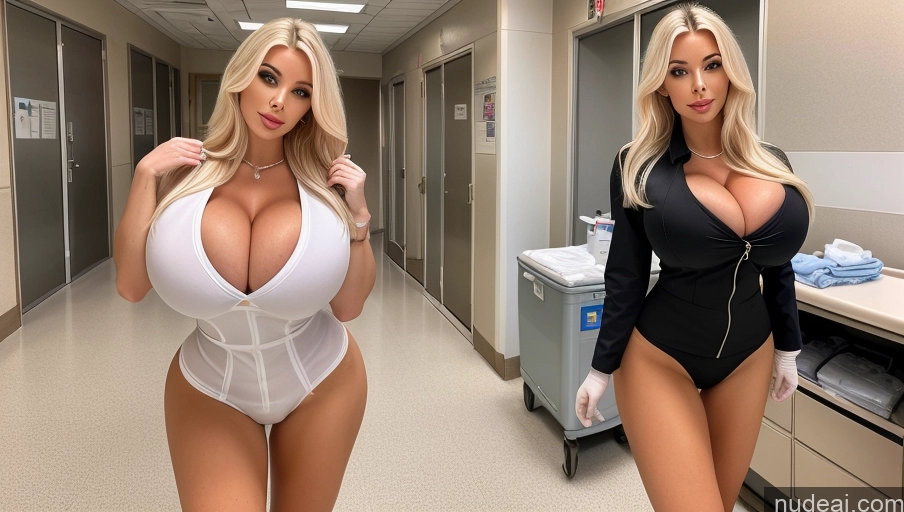 related ai porn images free for Bimbo Huge Boobs Two Secretary Hospital