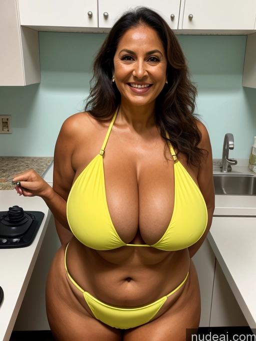 related ai porn images free for One Busty Huge Boobs Thick Tanned Skin Laughing Front View Microkini Thong Brazilian 70s Lab Coat Professor