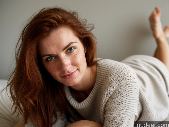 related ai porn images free for 50s Irish Skinny Tall Brunette Messy Long Skirt Mini Skirt Sweater Happy Angry Sexy Face Front View Plank