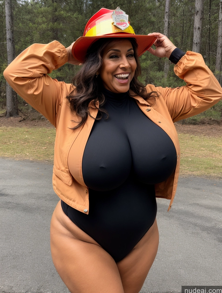 related ai porn images free for One Busty Huge Boobs Thick Tanned Skin Laughing Front View Microkini Thong Latina 70s Witch Firefighter Jacket Hat Lumberjack