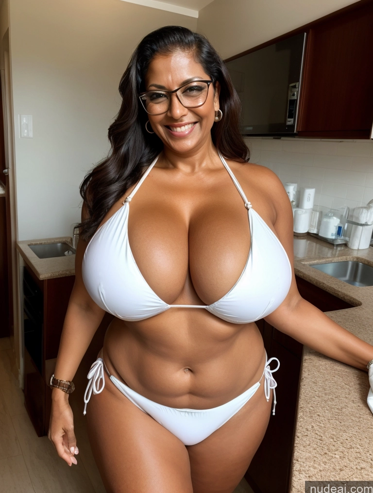related ai porn images free for One Busty Huge Boobs Thick Tanned Skin Laughing Front View Microkini Thong 60s Indian Glasses Lab Coat Maid