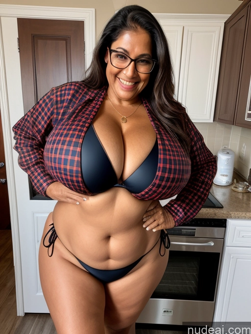 related ai porn images free for One Busty Huge Boobs Thick Tanned Skin Laughing Front View Microkini Thong 70s Glasses Indian Lumberjack Lab Coat Halloween