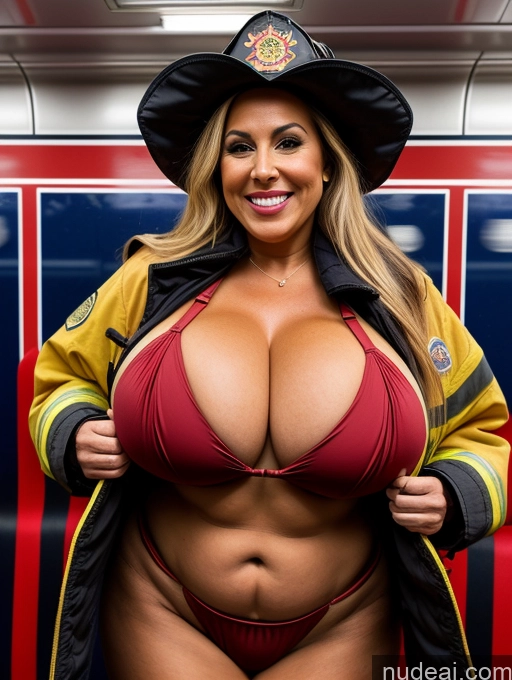 related ai porn images free for One Busty Huge Boobs Thick Tanned Skin 60s Laughing Front View Microkini Thong Lumberjack Parka Witch Firefighter Train
