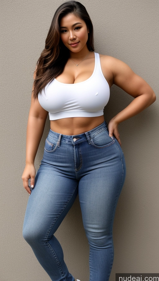 related ai porn images free for Athlete Perfect Boobs Big Ass Big Hips Front View Jeans Filipina