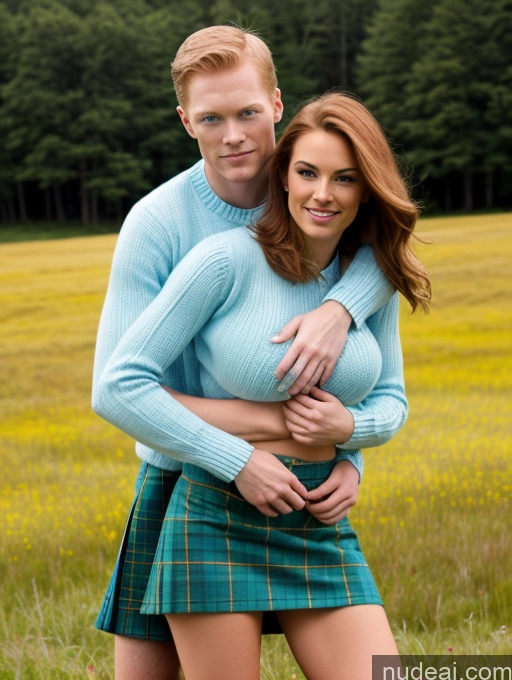 related ai porn images free for Miss Universe Model Busty Perfect Boobs Beautiful Skinny Abs Perfect Body 20s Orgasm Skin Detail (beta) Detailed Carry On Back Hug From Behind Deep Blue Eyes Ginger Bobcut Meadow Swedish Kilt Sweater Doggystyle (Side View)