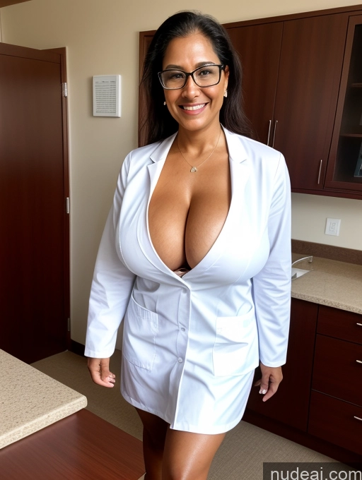 related ai porn images free for One Busty Huge Boobs Thick Tanned Skin Laughing Front View Microkini Thong 70s Glasses Indian Lab Coat Doctor Maid
