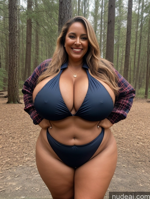 related ai porn images free for One Busty Huge Boobs Thick Tanned Skin 60s Laughing Front View Microkini Thong Lumberjack Parka Witch