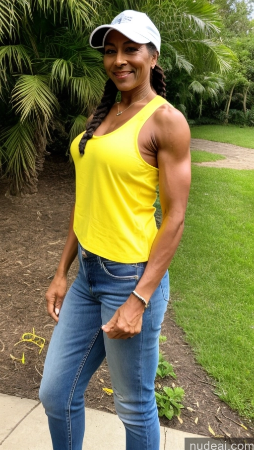 related ai porn images free for Milf Muscular Abs Dark Skin Trans Girl With Erect Penis Black Hair Braided Perfect Body Pubic Hair Ethiopian 70s Jeans Hat Construction Worker