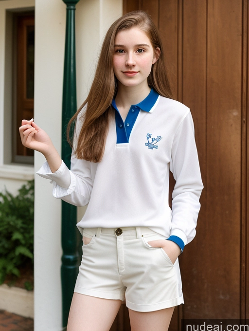 related ai porn images free for Fairer Skin 18 Sorority Polo Traditional Short Pubic Hair