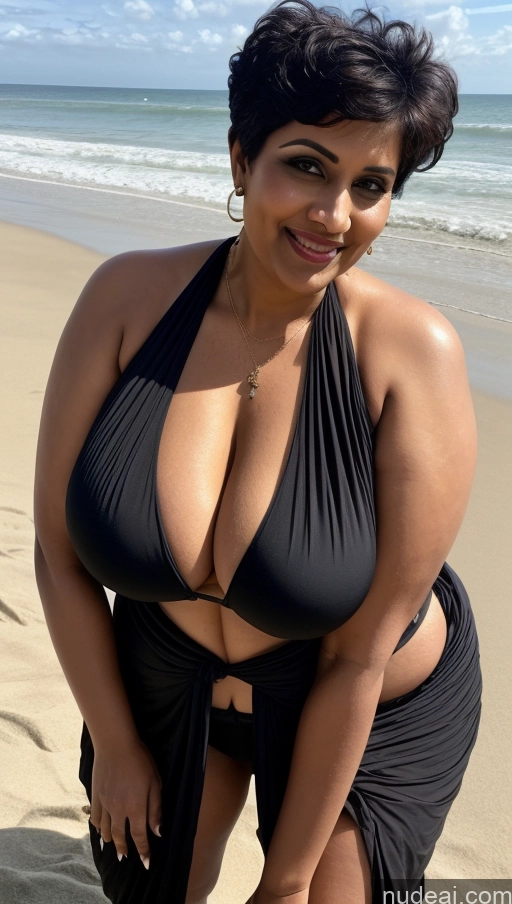 related ai porn images free for Milf Busty Huge Boobs Beautiful Tattoos Big Ass Thick Big Hips Tall Dark Skin Laughing Indian Cyberpunk Close-up View Goth Sari Cleavage Detailed Sexy Face 50s Fat Beach Pixie