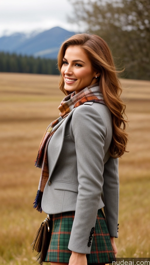 related ai porn images free for Miss Universe Model Busty Perfect Boobs Beautiful Muscular Skinny Abs Perfect Body 20s Happy Ginger Czech Skin Detail (beta) Meadow Kilt Detailed Bobcut Cleavage Jacket Scarf Side View