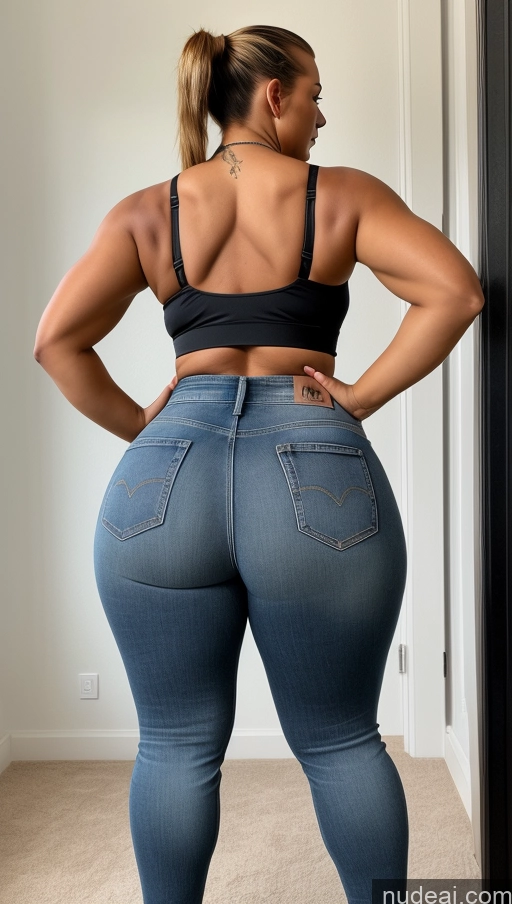 related ai porn images free for Athlete Big Ass Big Hips Jeans Ponytail
