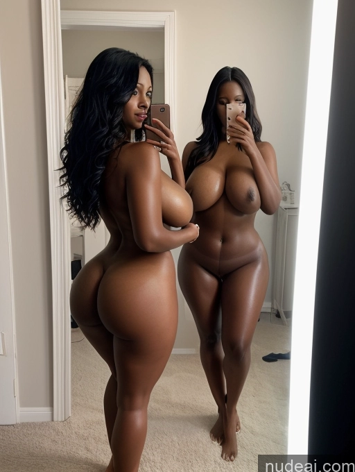 related ai porn images free for Huge Boobs Perfect Boobs Big Ass Thick Big Hips Dark Skin Oiled Body 30s Seductive Black Hair Long Hair Black Mirror Selfie Front View Nude Woman Bending Over Two Bedroom