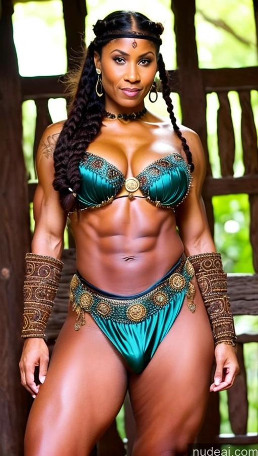 related ai porn images free for Trans Girl With Erect Penis Dark Skin Traditional Abs Muscular Milf 60s Nigerian Tattoos Barbarian Woman Roman Braided Pubic Hair