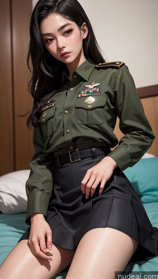 related ai porn images free for Close-up View Korean Military Small Tits Black Hair Slicked 18 Micro Skirt