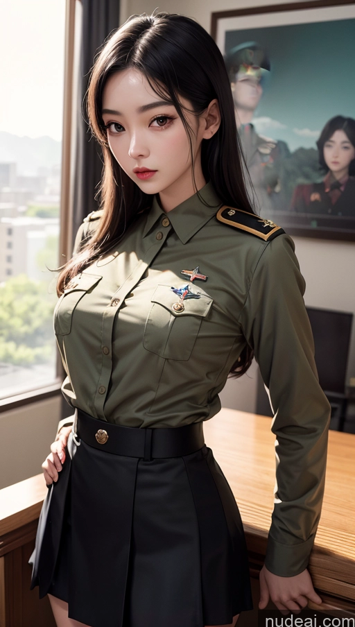 related ai porn images free for Close-up View Korean Military Small Tits Black Hair Micro Skirt Big Hips Straight