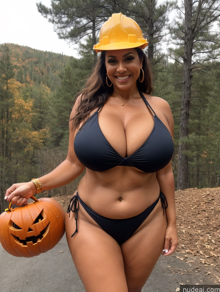 related ai porn images free for One Busty Huge Boobs Thick Tanned Skin 60s Laughing Front View Microkini Thong Latina Lumberjack Halloween Construction Worker