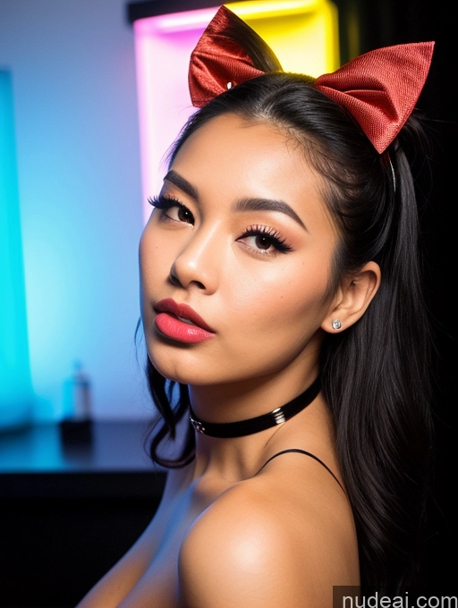 related ai porn images free for Woman Busty Beautiful Big Ass 18 Ahegao Pouting Lips Sexy Face Black Hair Hair Bun Filipina Dark Fantasy Strip Club Front View Spreading Legs Nude Bow Tie Choker