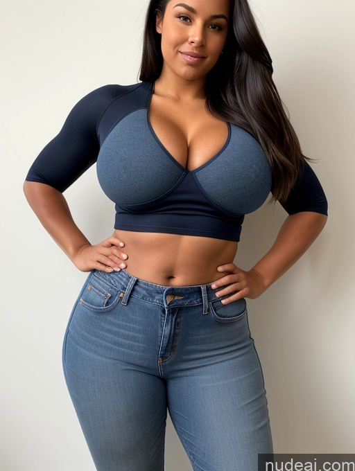 related ai porn images free for Athlete Perfect Boobs Big Hips Big Ass Jeans Front View