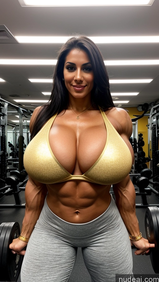 related ai porn images free for Sexy Face Black Hair Indian Gold Jewelry Bright Lighting Huge Boobs Perfect Boobs Perfect Body Bodybuilder Muscular Abs Gym Working Out Long Hair 30s Tall Cleavage Sports
