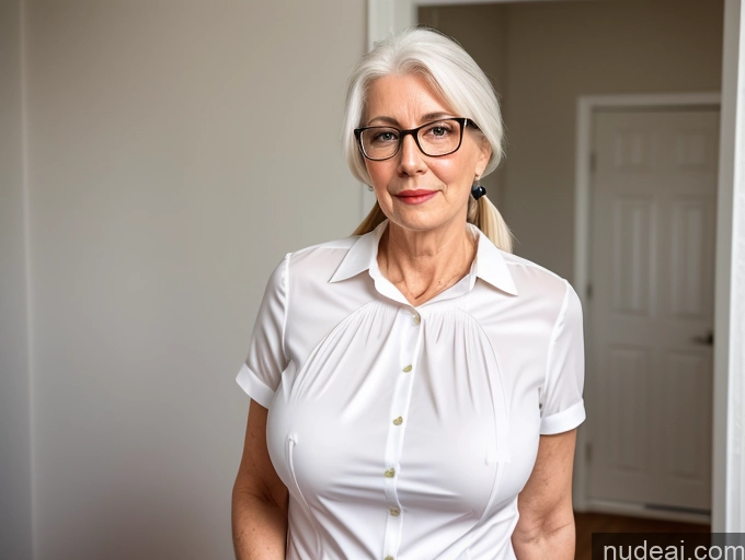 related ai porn images free for Czech Tall Busty Glasses Blouse Jeans White Hair Ponytail 70s Cumshot