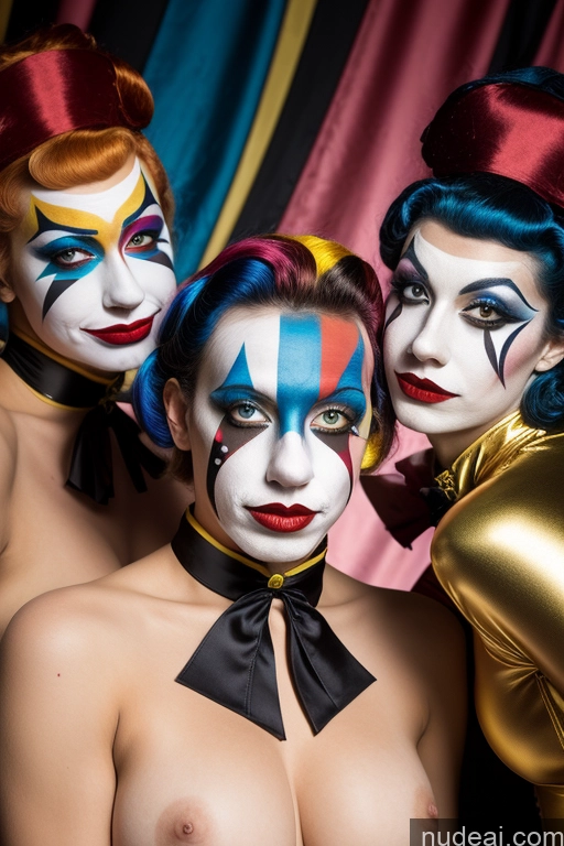 related ai porn images free for Perfect Boobs Big Hips Satin Stockings Corset Several 18 Clown At The Circus Clown Harlequin Bodypaint Dark Fantasy
