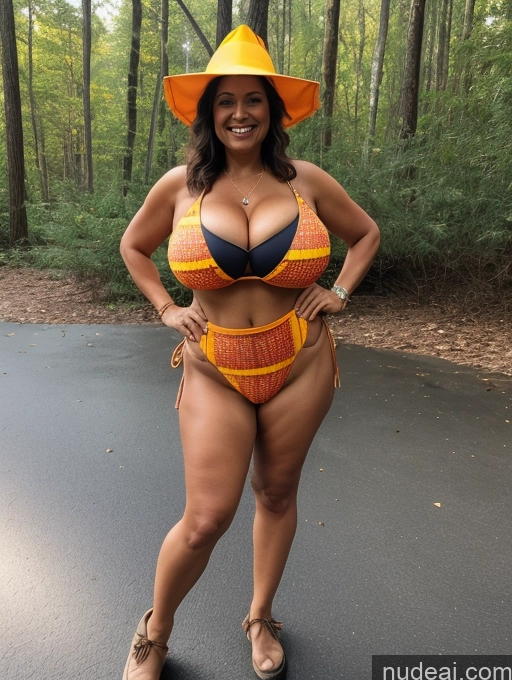 related ai porn images free for One Busty Huge Boobs Thick Tanned Skin Laughing Front View Microkini Thong 60s Lumberjack Witch Construction Worker
