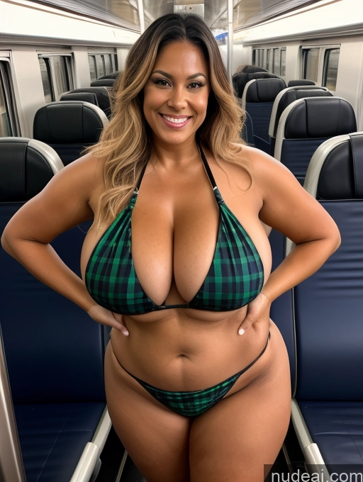 related ai porn images free for One Busty Huge Boobs Thick Tanned Skin Laughing Front View Microkini Thong Polynesian Lumberjack Halloween Train 60s