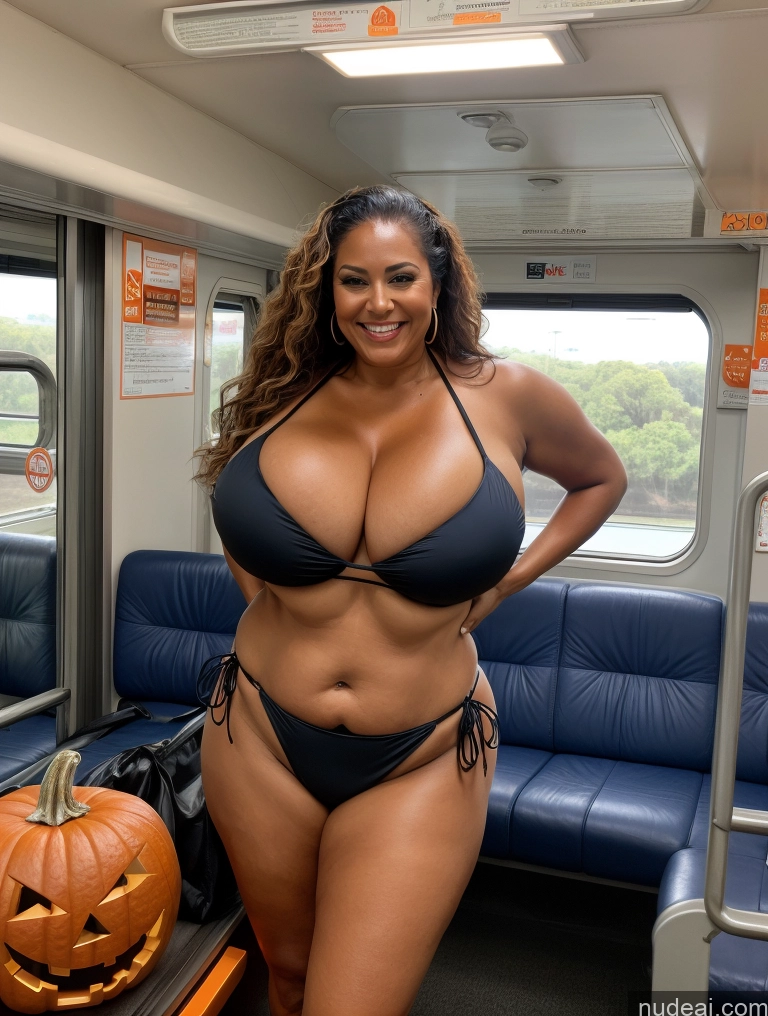 related ai porn images free for One Busty Huge Boobs Thick Tanned Skin Laughing Front View Microkini Thong 60s Lumberjack Halloween Train Polynesian