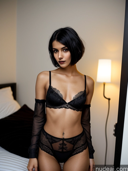 related ai porn images free for Woman One Small Tits Skinny 18 Bedroom Front View Brazilian Sexy Face Black Hair Short Hair Goth