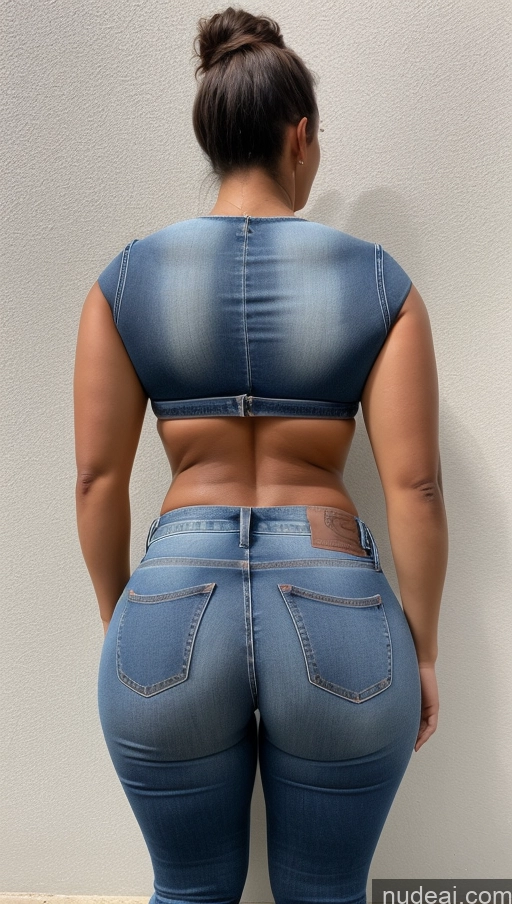 related ai porn images free for Athlete Perfect Boobs Big Ass Big Hips Jeans Front View
