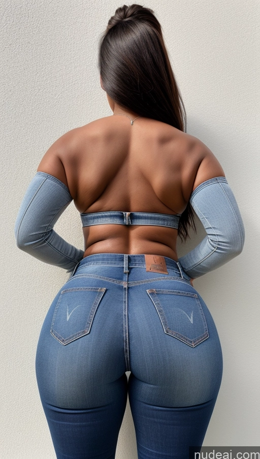 related ai porn images free for Athlete Perfect Boobs Big Ass Big Hips Jeans Front View