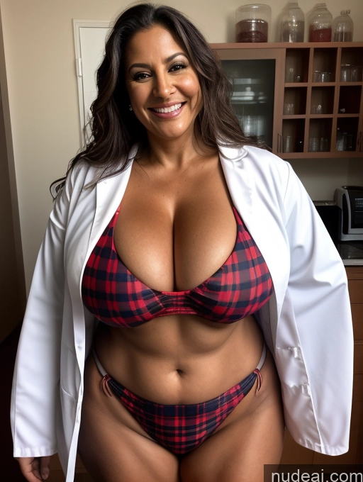 related ai porn images free for One Busty Huge Boobs Thick Tanned Skin Laughing Front View Microkini Thong Latina 60s Lumberjack Lab Coat Halloween