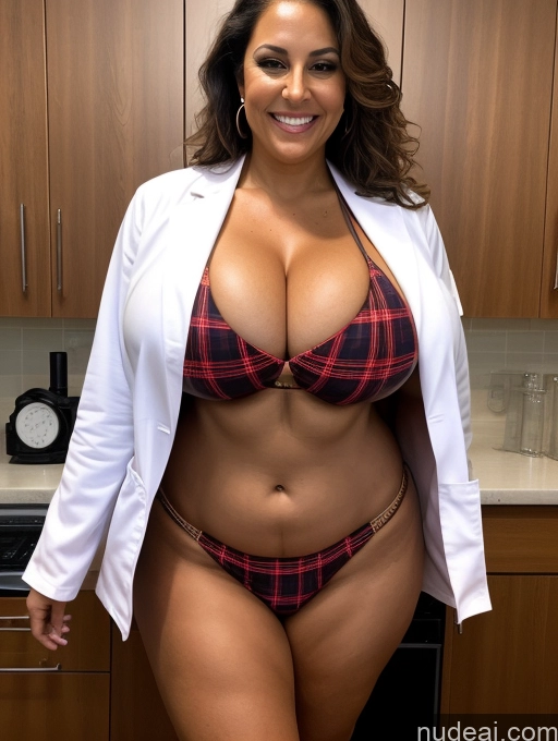 related ai porn images free for One Busty Huge Boobs Thick Tanned Skin 60s Laughing Front View Microkini Thong Latina Lumberjack Lab Coat Halloween