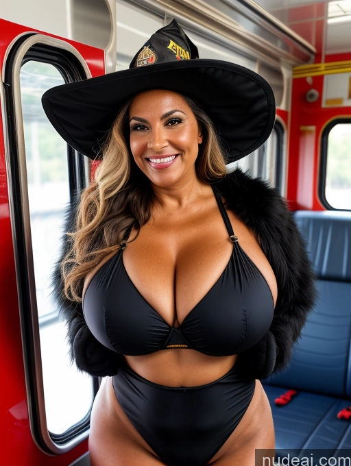 related ai porn images free for One Busty Huge Boobs Thick Tanned Skin Laughing Front View Microkini Thong Witch 70s Latina Firefighter Fur Train