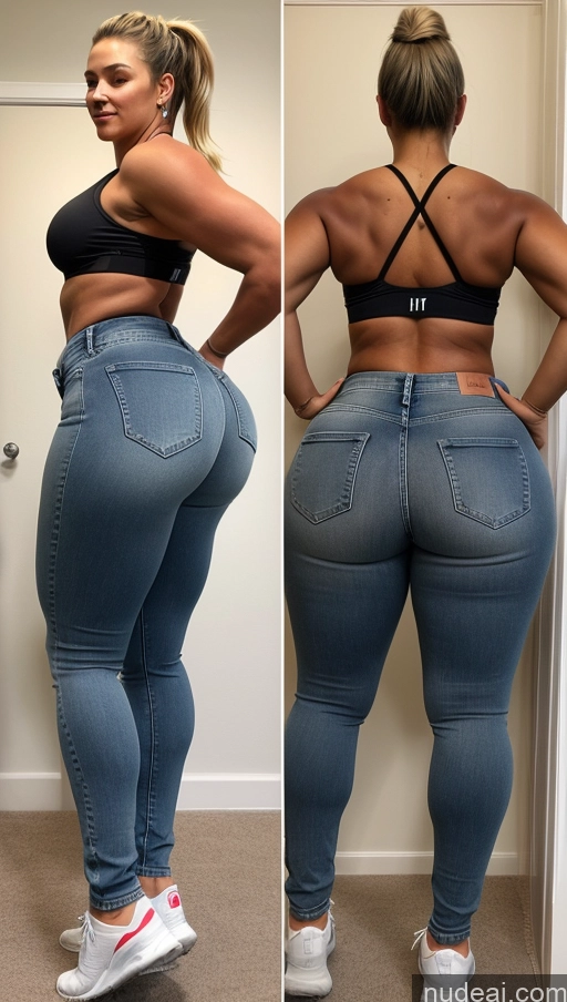 related ai porn images free for Athlete Big Hips Big Ass Jeans Ponytail