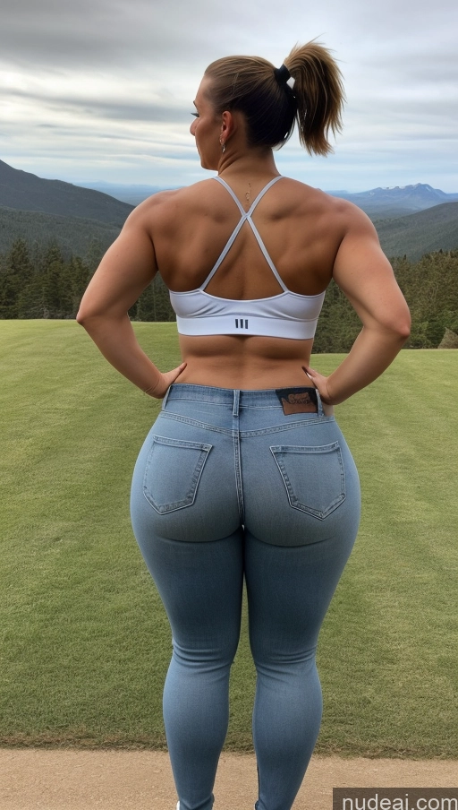 related ai porn images free for Athlete Big Hips Big Ass Jeans Ponytail