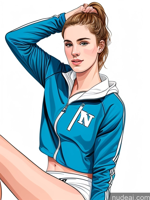 related ai porn images free for 18 Athlete Fairer Skin Sports Illustration