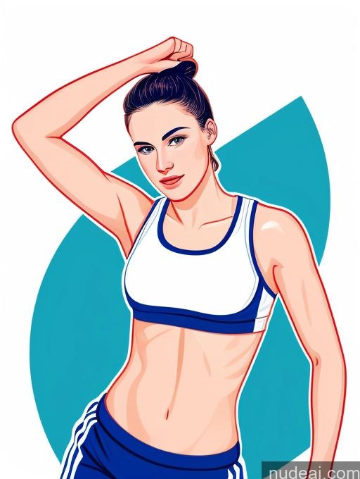 related ai porn images free for 18 Athlete Fairer Skin Sports Illustration