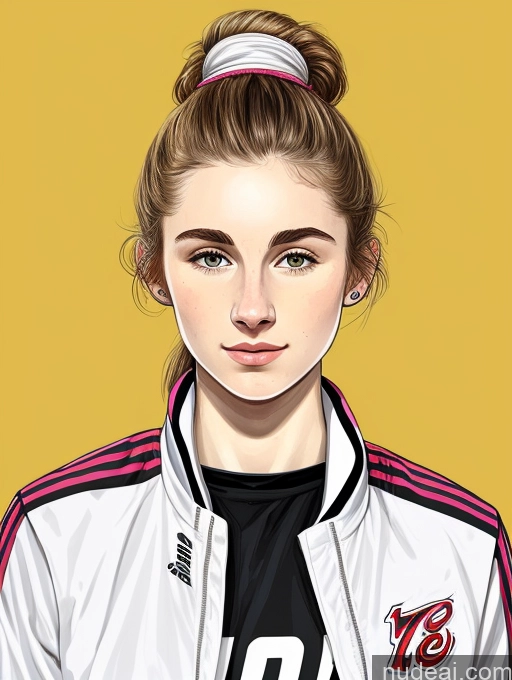 related ai porn images free for 18 Athlete Fairer Skin Short Pubic Hair Jacket Ponytail Illustration