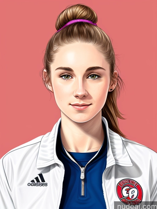related ai porn images free for 18 Athlete Fairer Skin Short Pubic Hair Jacket Ponytail Illustration