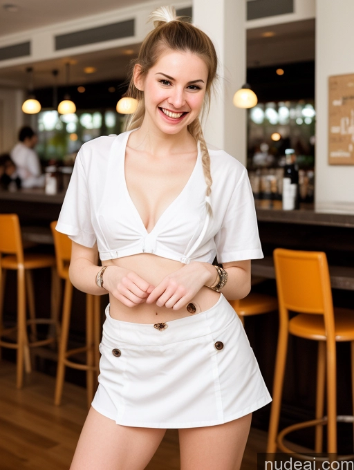 related ai porn images free for 18 Waitress Short Pubic Hair Fairer Skin Ponytail Illustration Small Tits Laughing Sad