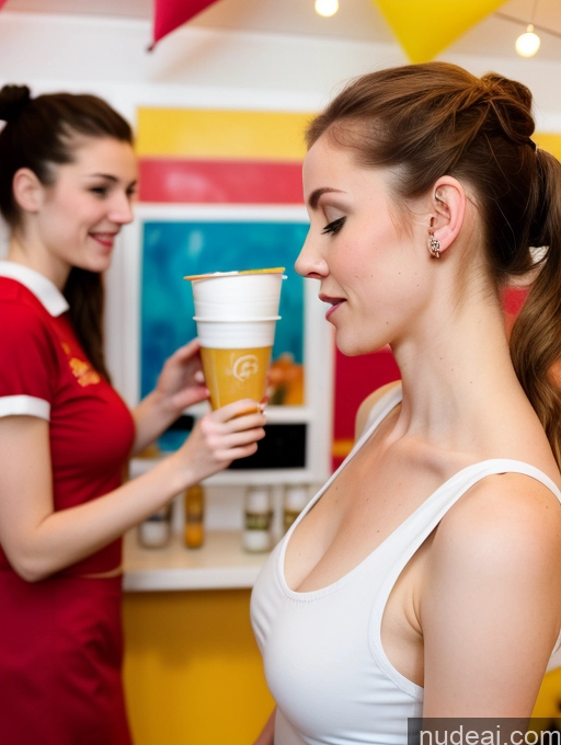 related ai porn images free for 18 Waitress Short Pubic Hair Fairer Skin Ponytail Illustration Party