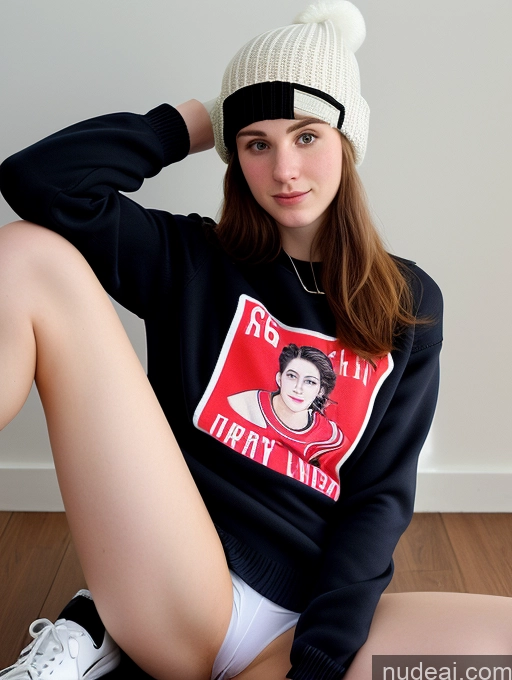 related ai porn images free for 18 Athlete Short Pubic Hair Fairer Skin Spreading Legs Sweater Jacket Hat Ponytail Illustration