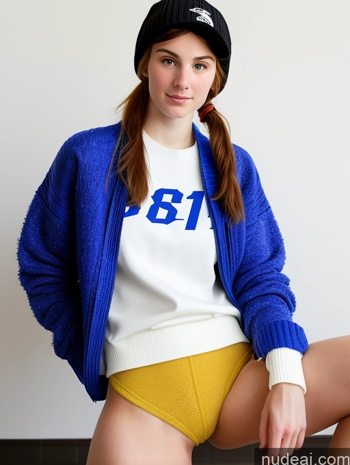 related ai porn images free for 18 Athlete Short Pubic Hair Fairer Skin Spreading Legs Sweater Jacket Hat Ponytail Illustration
