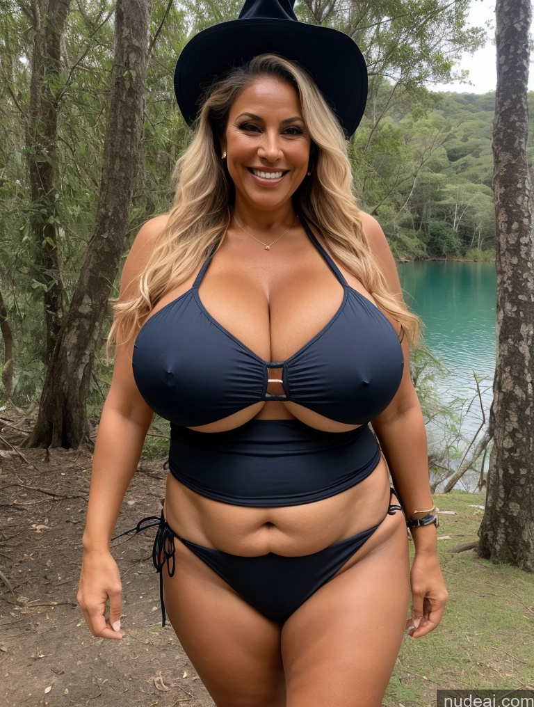 related ai porn images free for One Busty Huge Boobs Thick Tanned Skin Laughing Front View Microkini Thong Lumberjack 60s Witch Brazilian Lake Shirt
