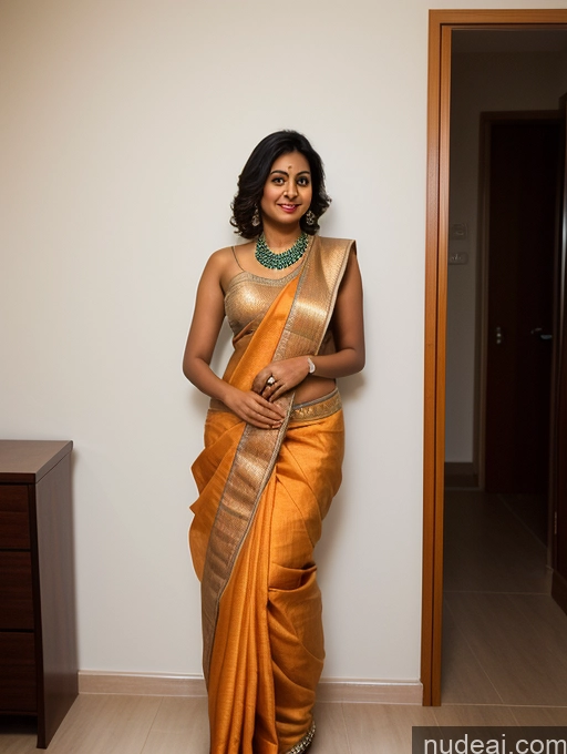 related ai porn images free for Front View Detailed Short Pubic Hair Indian Tanned Skin 20s Woman Sari Bedroom Thick