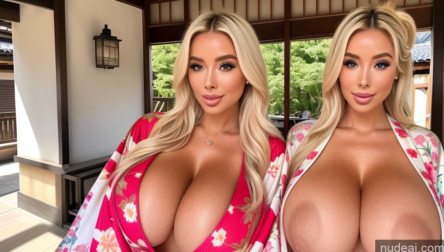 related ai porn images free for Bimbo Two Huge Boobs Kimono