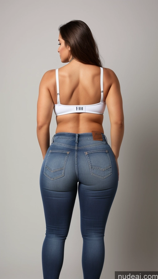 related ai porn images free for Athlete Perfect Boobs Big Ass Big Hips Jeans Front View